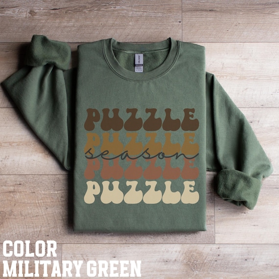 Puzzle Season Sweatshirt